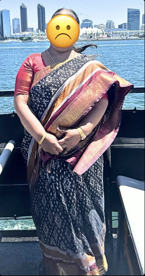 Jayashree Rajagopal before transformation